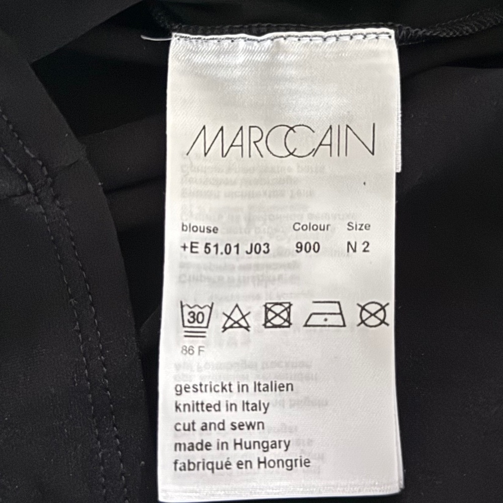 Marc Cain Button Up Collared Polo Style Top, Marc Cain size N2 - Picture 9 of 12